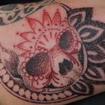 Tattoos - Stipple Skull - 133871